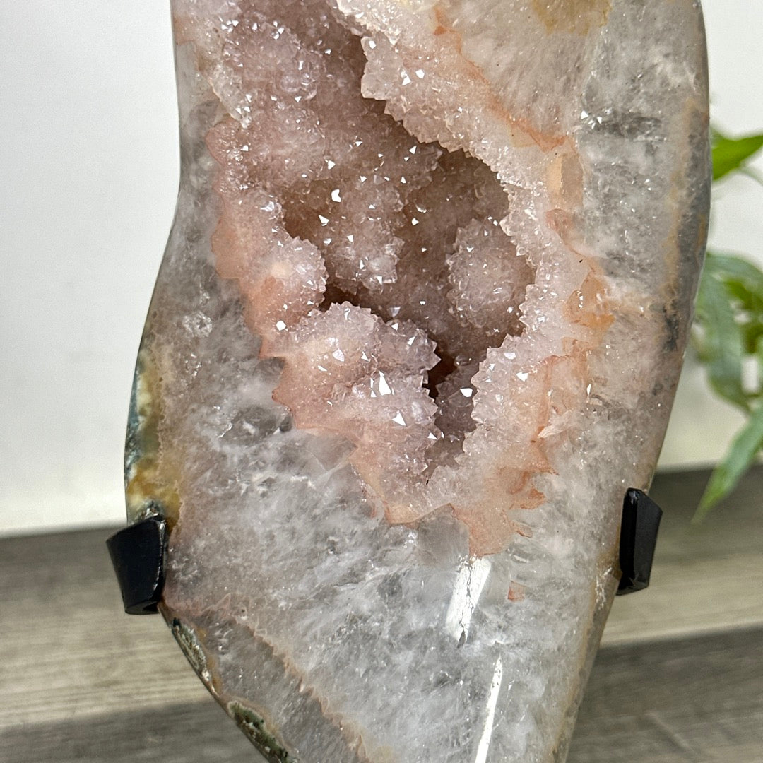 Large Natural Peach Tone Quartz Specimen - MWS3365