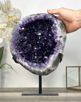 Huge Natural Amethyst Geode with Large Deep Purple Crystals - MWS2745