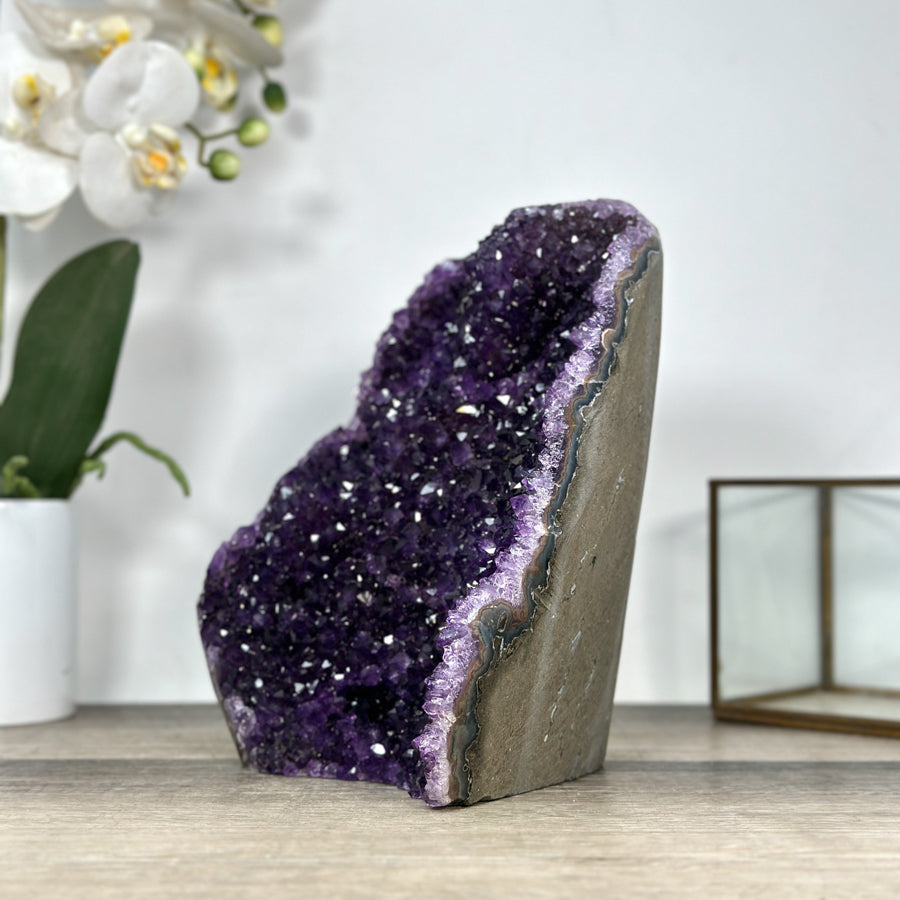 XL Natural Amethyst Selfstanding Cathedral - CBP1276