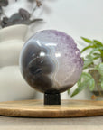 Huge Amethyst & Agate Sphere Geode from Uruguay - SPH0165