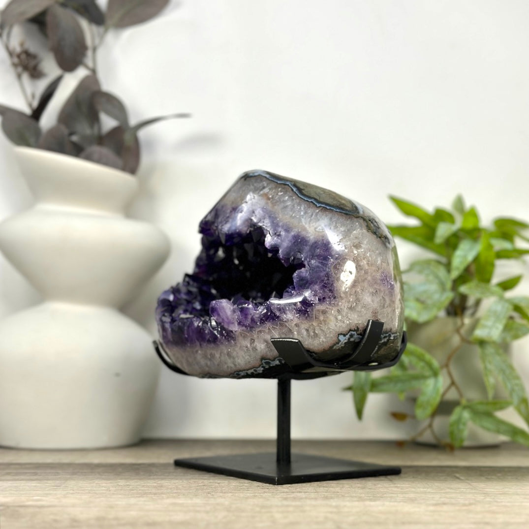 Huge Natural Uruguayan Amethyst Geode Statement - MWS3316
