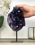 Natural Amethyst Geode - Stand Included - MWS2950