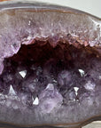 Uruguayan Amethyst & Agate Stone Geode - STGE0002