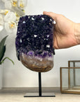 Large AAA Natural Amethyst Crystal Formation - MWS2207
