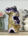Natural XXL Double Self Standing Amethyst Geode from Uruguay - CBP1408