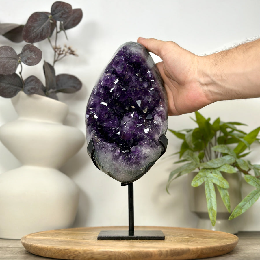 Natural Uruguayan Amethyst Crystal for Home Decor - MWS3074