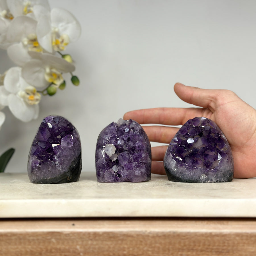 Amethyst Cathedrals Lot - AMLT0197