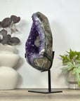 Uruguayan Amethyst Geode with Unique Calcite Crystal Formation - MWS3090