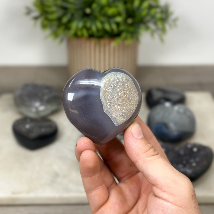 Mixed Minerals Hearts Set - MHLT0323