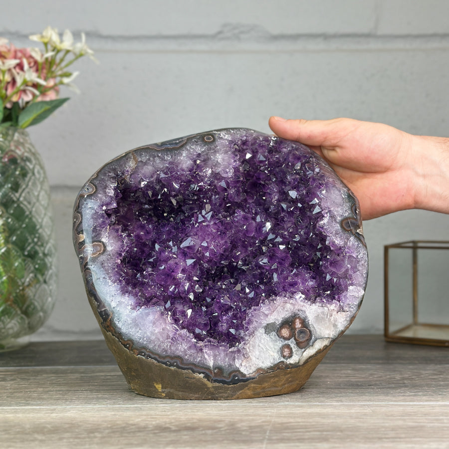 XXL Natural Uruguayan Amethyst Geode - CBP1252