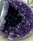 Deep Purple Amethyst Stone Geode from Uruguay - STGE0027