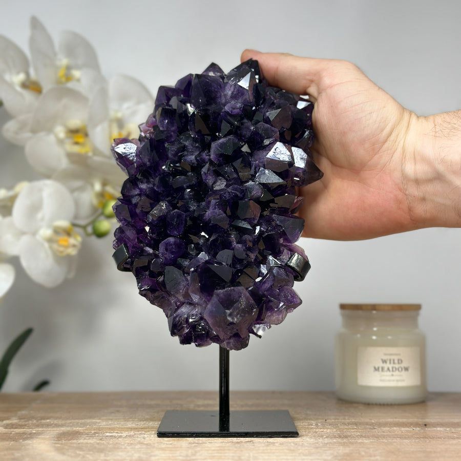Unique Large Uruguayan Amethyst Stalactite Formation - MWS1468
