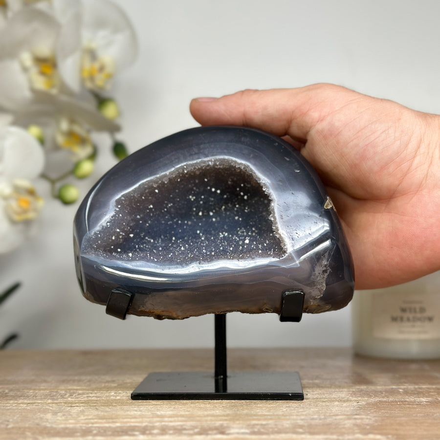 Beautiful Natural Agate Geode - MWS1509