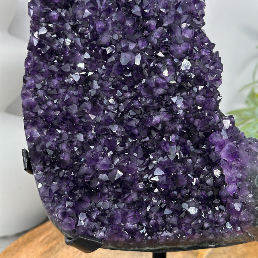 Top Quality Natural Amethyst Stone Specimen on Stand - MWS3111
