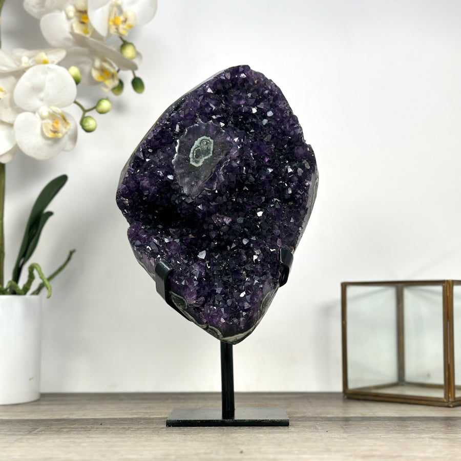 Top Quality Natural Amethyst Specimen with Beautiful Stalactite Formation - MWS2798
