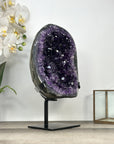 Large Natural Amethyst Geode With Metal Stand from Uruguay - MWS2790