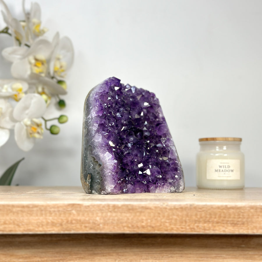 Uruguayan Amethyst Self Standing Cathedral - CBP1114