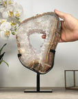 Stunning Large Crystal Portal with Colorful Banding - MWS2118