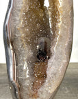 Natural Uruguayan Quartz Geode with Calcite formation Statement Piece - CBP1435
