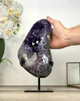 Uruguayan Amethyst Cluster with Large Deep Purple Crystals - MWS2983