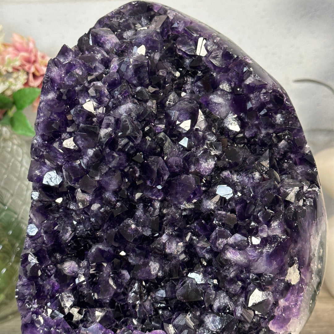 Natural Top Grade Amethyst Crystal Statement Piece - MWS3402