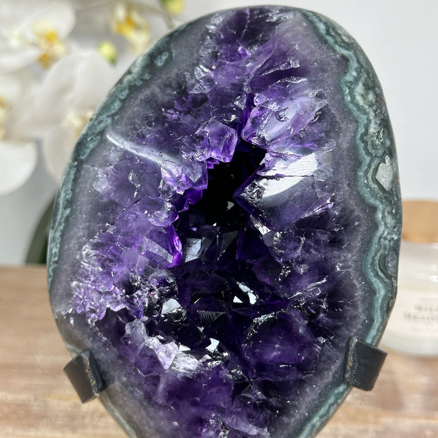 Stunning Natural Uruguayan Amethyst Geode - MWS1763
