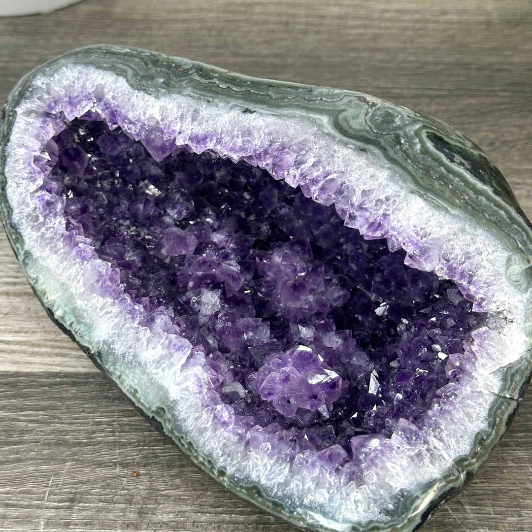Natural Amethyst Geode for home Decor - STGE0048