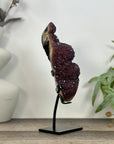 Natural Red Amethyst & Jasper Crystal for Decor - MWS3233