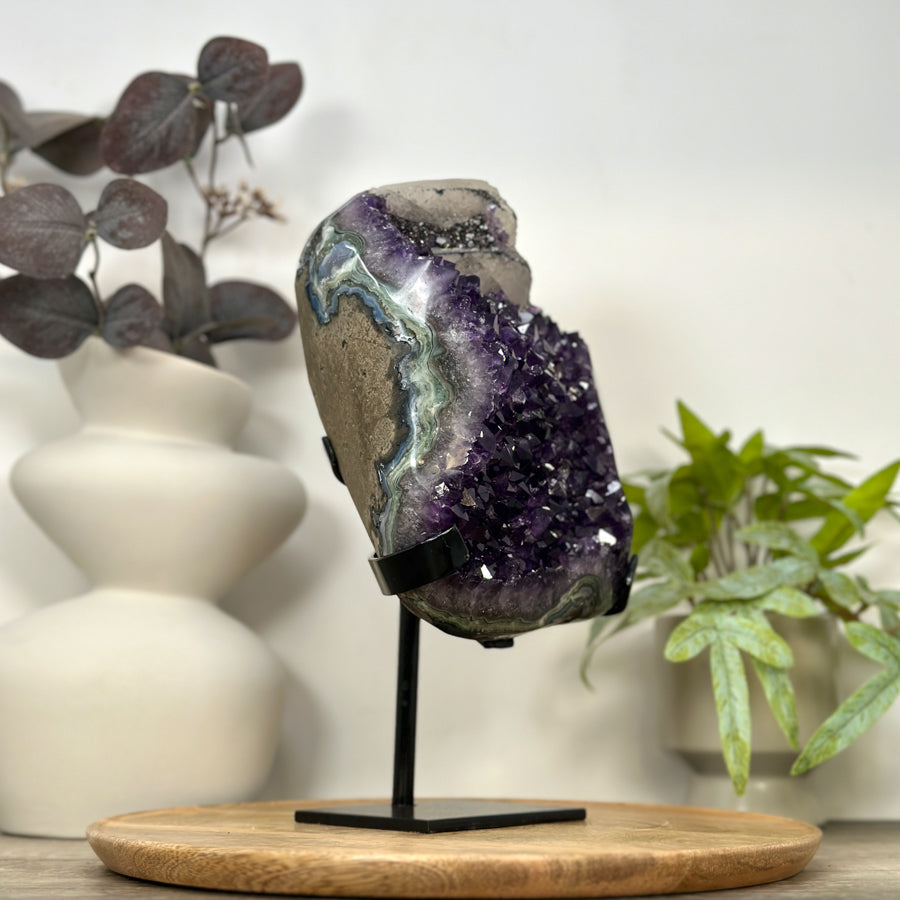 Large Natural Uruguayan Amethyst Statement Piece - MWS3076