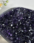 Premium Quality Natural Amethyst Specimen on Metal Display - MWS2344