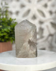 Natural Quartz Stone Obelisk  - STP0107