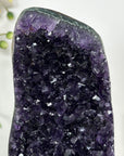 Deep Purple Amethyst Stone Cluster on Stand - MWS3028