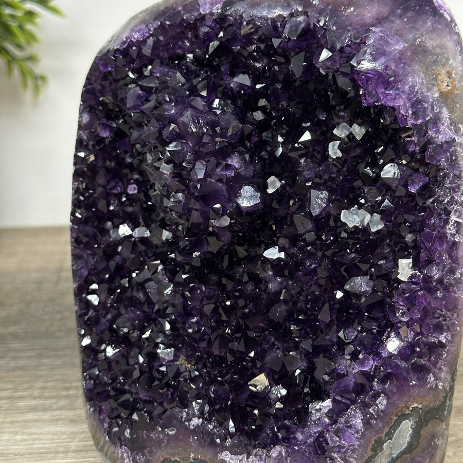 Stunning Large Amethyst Cathedral - Deep Purple Crystals - CBP1181