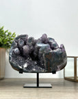 Quartz Crystal Cluster with Stalactite Formations – Elegant Natural Statement Décor Piece - MWS2416