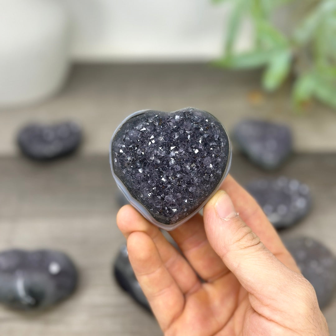 Mixed Minerals Hearts Set - MHLT0357