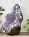 XXL 50 lb Agate & Amethyst Geode Statement Piece from Uruguay - CBP1441