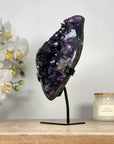 Natural Amethyst Crystal Cluster with Large & Shinny Crystals - MWS2067