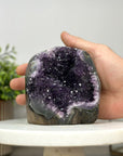 Amethyst Crystal Geode with Cut Base - CBP1167