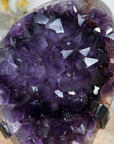 Natural Amethyst Cluster with Large & Shinny Crystals - MWS1970