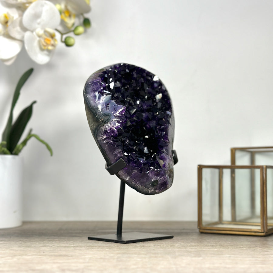 Top Grade Deep Purple Amethyst Specimen - MWS2336