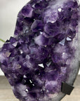 Uruguayan Amethyst Stone Cluster with Large and Shinny Crystals - MWS2815