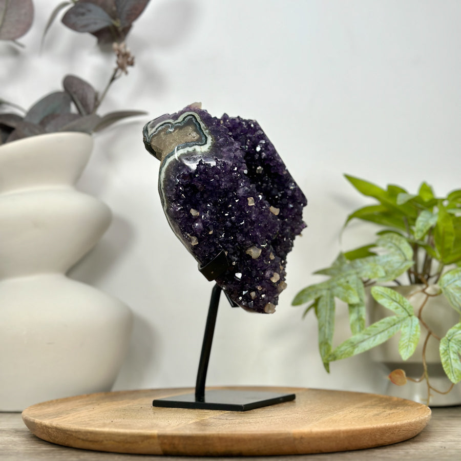 Top Grade Amethyst &amp; Green Jasper Stalactite Formation - MWS3107