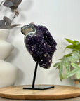 Top Grade Amethyst & Green Jasper Stalactite Formation - MWS3107