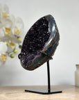 Druzy Amethyst & Agate Natural Geode, Super Shinny Crystals - MWS1569