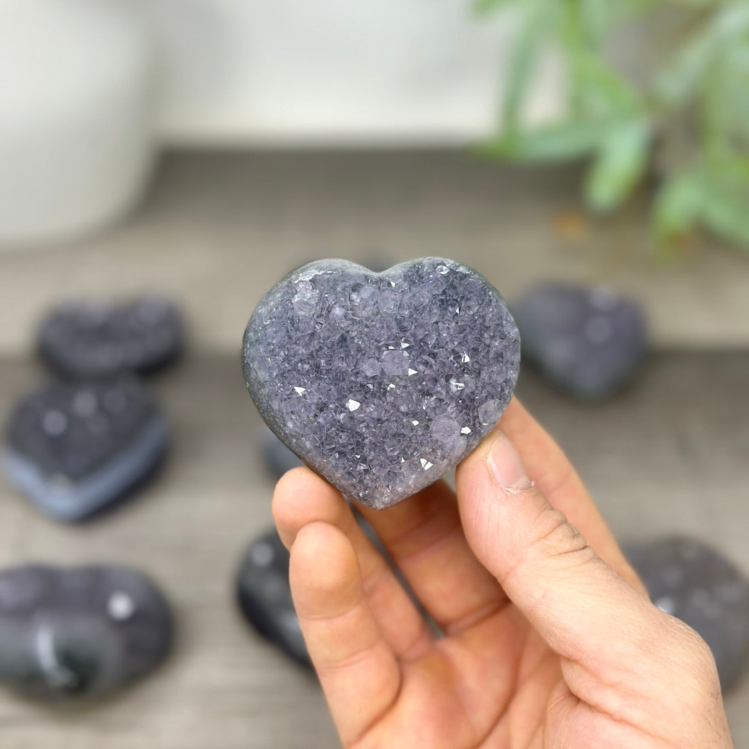 Mixed Minerals Hearts Set - MHLT0357