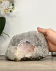 Quartz Sugar Druzy Stone Geode Centerpiece - STGE0028