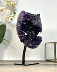 Top Quality Natural Amethyst Geode on Stand - MWS2931