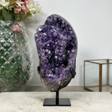 Amethyst Cluster with Jasper Shell - AWS0272