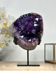 Natural Amethyst Cluster with Large & Shinny Crystals - MWS1970
