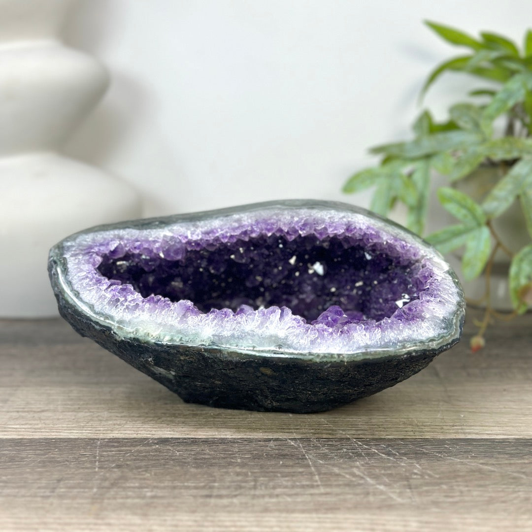 Natural Amethyst Geode for home Decor - STGE0048